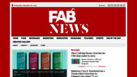 What Fabnews.live website looked like in 2019 (4 years ago)