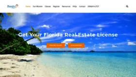 What Floridarelicense.com website looked like in 2019 (4 years ago)