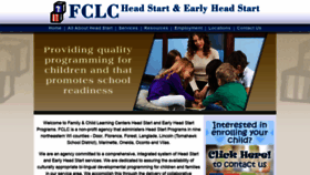 What Fclcheadstart.com website looked like in 2019 (4 years ago)