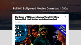 What Full-hd-bollywood-movies.blogspot.com website looked like in 2019 (4 years ago)