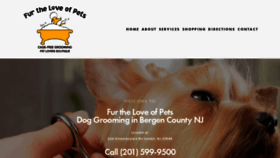 What Furtheloveofpets.com website looked like in 2019 (4 years ago)