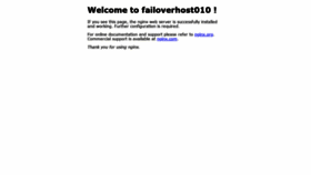 What Failover010.tenten.cloud website looked like in 2019 (4 years ago)