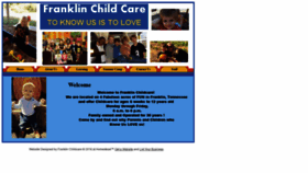 What Franklinchildcare.org website looked like in 2019 (4 years ago)