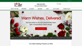 What Floralfantasyflorist.com website looked like in 2019 (4 years ago)