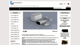 What Find-power-adapter.com website looked like in 2019 (4 years ago)