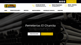 What Ferreteriaselcharrito.com website looked like in 2019 (4 years ago)