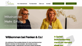 What Frenkenundco.de website looked like in 2019 (4 years ago)