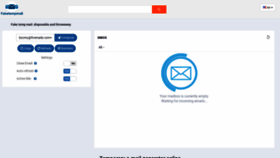 What Faketempmail.com website looked like in 2019 (4 years ago)