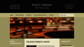 What Finkbeinerlaw.com website looked like in 2019 (4 years ago)