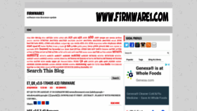 What Firmware1.com website looked like in 2019 (4 years ago)