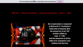 What Fdny343.org website looked like in 2019 (4 years ago)