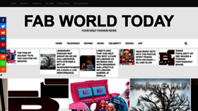 What Fabworldtoday.com website looked like in 2019 (4 years ago)