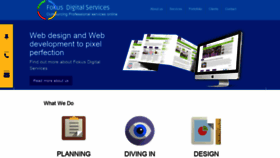 What Fokusdigitalservices.com website looked like in 2019 (4 years ago)