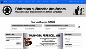 What Fqechecs.qc.ca website looked like in 2019 (4 years ago)