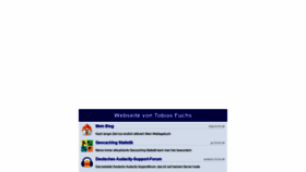 What Fuchsi.de website looked like in 2019 (4 years ago)