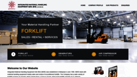 What Forkliftrental.com.my website looked like in 2019 (4 years ago)