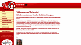 What Finthen.de website looked like in 2019 (4 years ago)