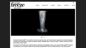 What Freezeglass.com website looked like in 2019 (4 years ago)