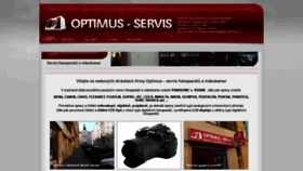 What Foto-optimus.cz website looked like in 2019 (4 years ago)