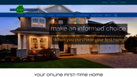What Firsthomeadvisor.com website looked like in 2019 (4 years ago)