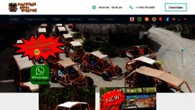 What Flintstonesbuggyadventure.com website looked like in 2019 (6 years ago)