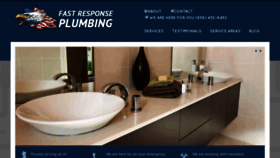 What Fastresponseplumbing.com website looked like in 2019 (4 years ago)