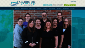 What Fallbrookfamilydentistry.com website looked like in 2019 (4 years ago)