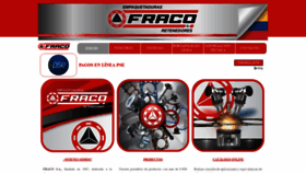 What Fraco.co website looked like in 2019 (6 years ago)