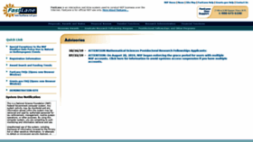 What Fastlane.nsf.gov website looked like in 2019 (6 years ago)
