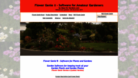 What Flowergenie.co.uk website looked like in 2019 (4 years ago)