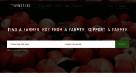 What Farmsteadusa.com website looked like in 2019 (4 years ago)