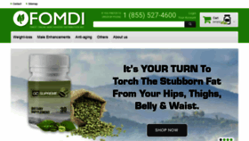 What Fomdi.com website looked like in 2019 (4 years ago)