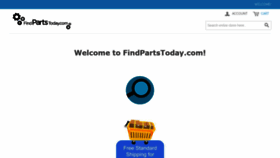 What Findpartstoday.com website looked like in 2019 (4 years ago)