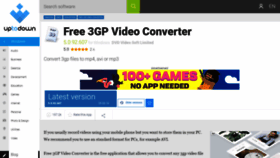 What Free-3gp-video-converter.en.uptodown.com website looked like in 2019 (4 years ago)