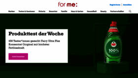 What For-me-online.de website looked like in 2019 (4 years ago)