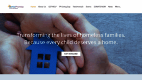 What Familypromisenfd.org website looked like in 2019 (4 years ago)