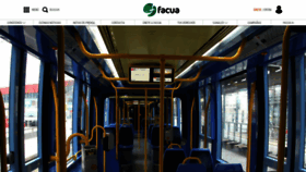 What Facua.org website looked like in 2019 (4 years ago)
