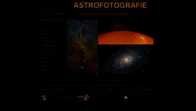 What Foto.astronomy.cz website looked like in 2019 (4 years ago)