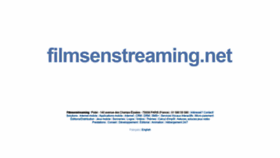 What Filmsenstreaming.net website looked like in 2019 (4 years ago)