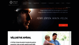 What Ferfiakklubja.hu website looked like in 2019 (4 years ago)