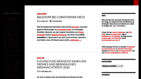 What Fuchsich.de website looked like in 2019 (4 years ago)