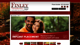 What Finleyperio.com website looked like in 2019 (4 years ago)