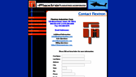 What Flextronindustries.com website looked like in 2019 (4 years ago)