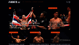 What Fights.tiscali.cz website looked like in 2019 (4 years ago)