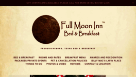 What Fullmooninn.com website looked like in 2019 (4 years ago)