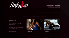 What Finka20.de website looked like in 2019 (4 years ago)