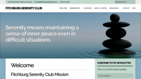 What Fitchburgserenityclub.com website looked like in 2019 (4 years ago)