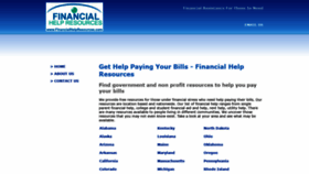 What Financialhelpresources.com website looked like in 2019 (4 years ago)