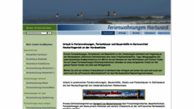 What Ferienwohnungen-hartward.de website looked like in 2019 (4 years ago)