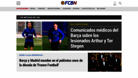 What Fcbarcelonanoticias.com website looked like in 2019 (4 years ago)